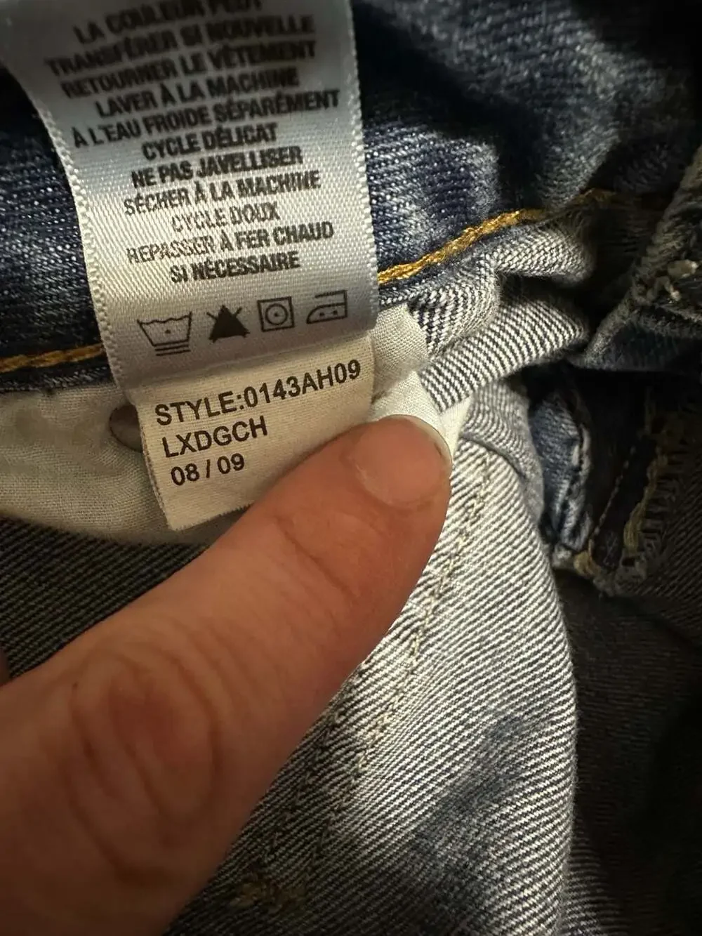 Y2K 90’s Aeropostale Chelsea Skinny Bootcut Distressed Denim Jeans Low Rise 9/10
